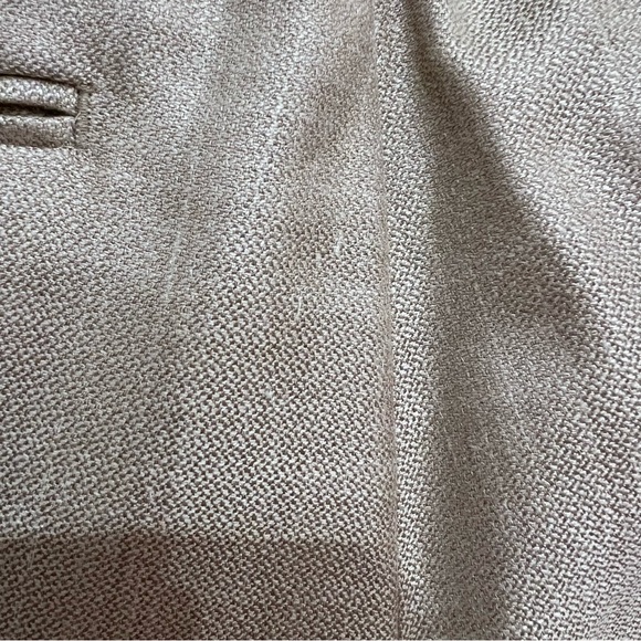Brooks Brothers NWT Women’s Lucia Fit Wool, Linen, and Silk Beige Dress Pants, 6 - Picture 11 of 16